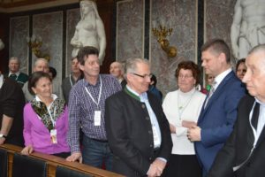 Seniorenbund Ybbsitz auf Besuch im österreichischen Parlament bei Andreas Hanger